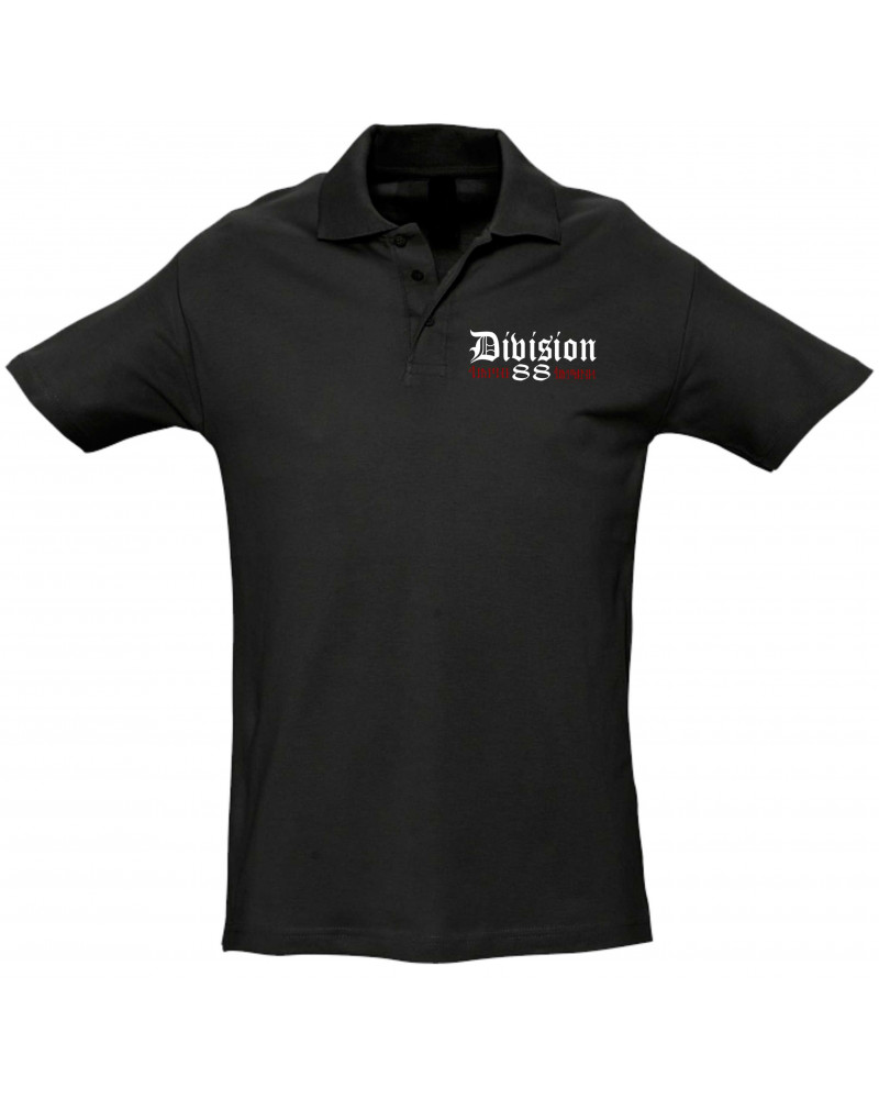 Besticktes Herren Poloshirt (Division 88 Runen)