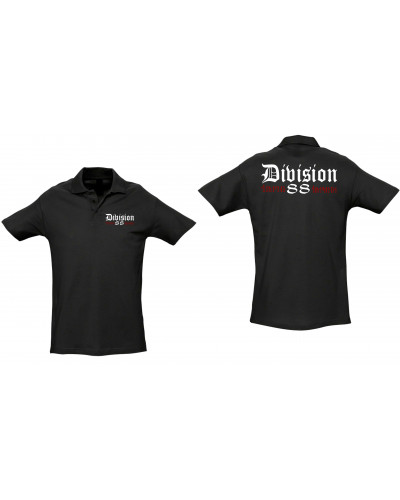 Besticktes Herren Poloshirt (Division 88 Runen)