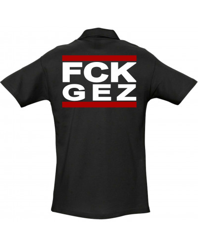 Besticktes Herren Poloshirt (FCK GEZ)