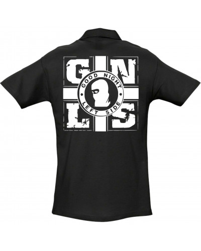 Besticktes Herren Poloshirt (GNLS, Kreuz)