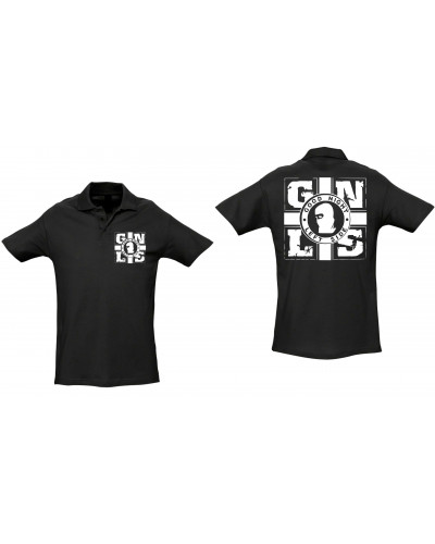 Besticktes Herren Poloshirt (GNLS, Kreuz)