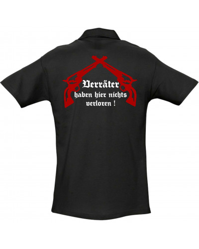 Besticktes Herren Poloshirt (Kameradschaft mehr als nur ein Wort)