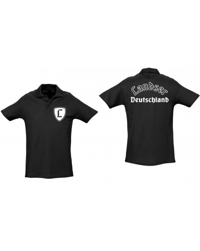 Besticktes Herren Poloshirt (Landser Deutschland)