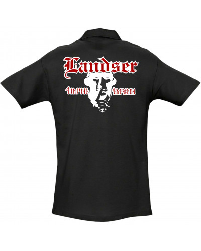 Besticktes Herren Poloshirt (Landser, Soldat)