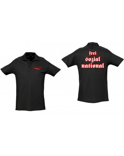 Besticktes Herren Poloshirt (Nationalist, FSN)