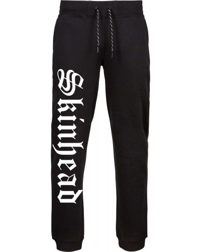 Herren Jogginghosen "Premium" (Skinhead, Schrift)