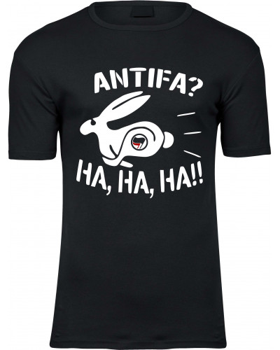 Herren Premium T-Shirt (Antifa, ha ha ha)