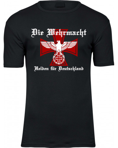 Herren Premium T-Shirt (Die Wehrmacht, Helden für Deutschland)