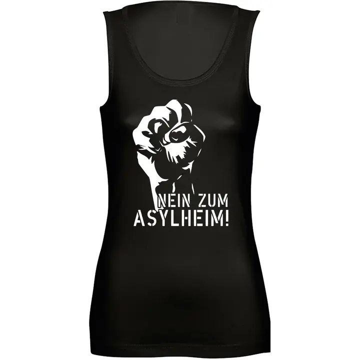 Damen Standard Top - Nein zum Asylheim