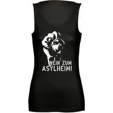 Damen Standard Top - Nein zum Asylheim - gewählte Variante