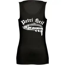Damen Standard Top - Petri Heil Vorderseite