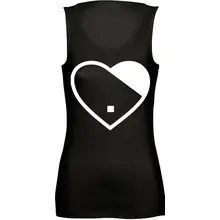 Damen Standard Top - Herz Vorderseite