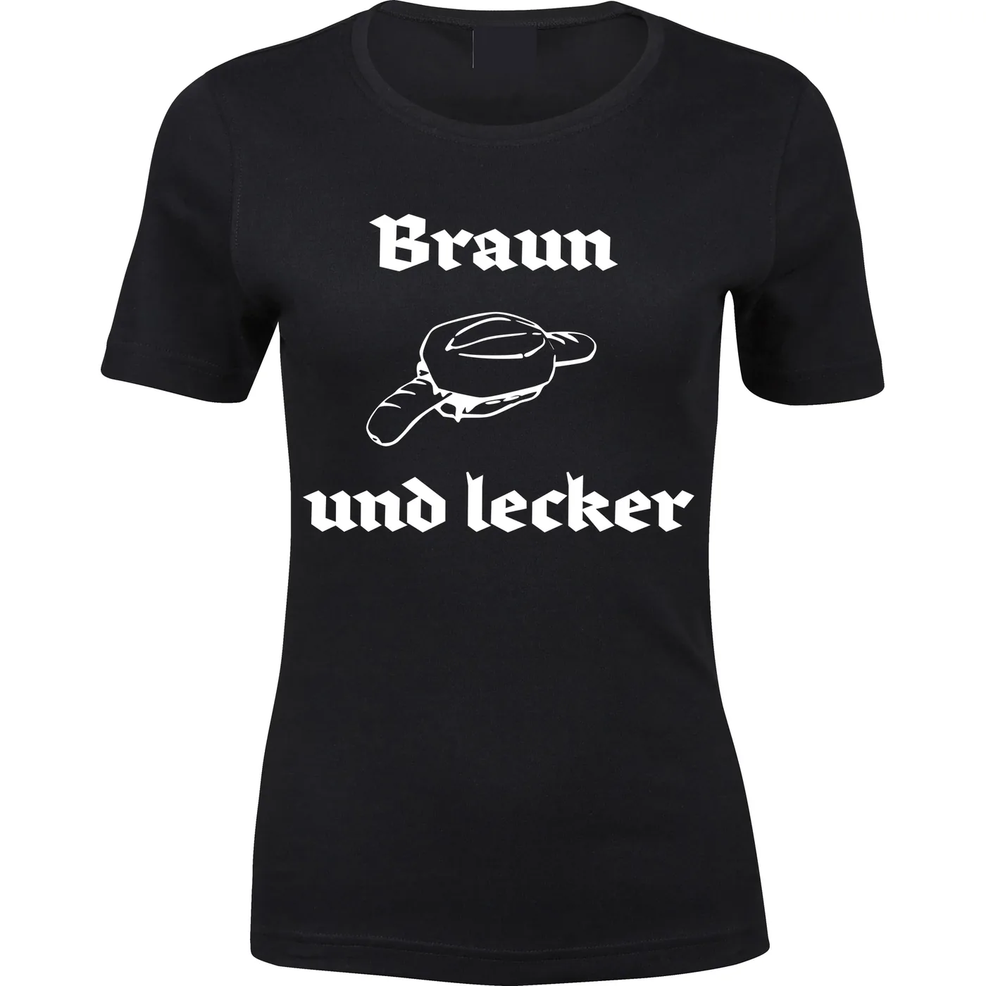 Damen Premium T-Shirt - Braun und lecker