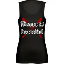 Damen Standard Top - Braun is beautiful Vorderseite