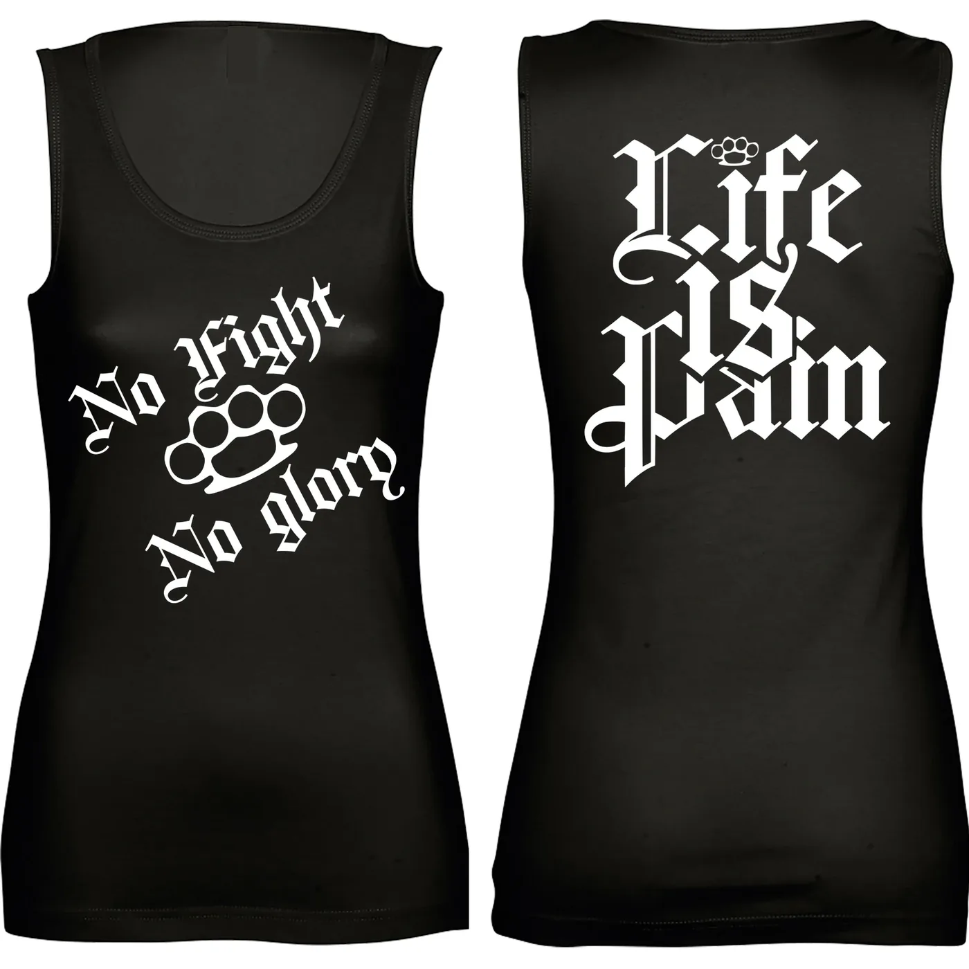 Damen Standard Top - Life is Pain