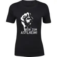 Damen Premium T-Shirt - Nein zum Asylheim - gewählte Variante