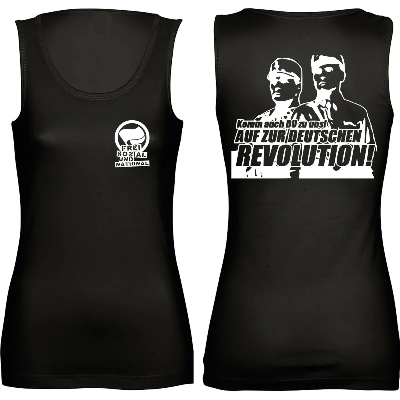 Damen Standard Top - Komm zur Revolution