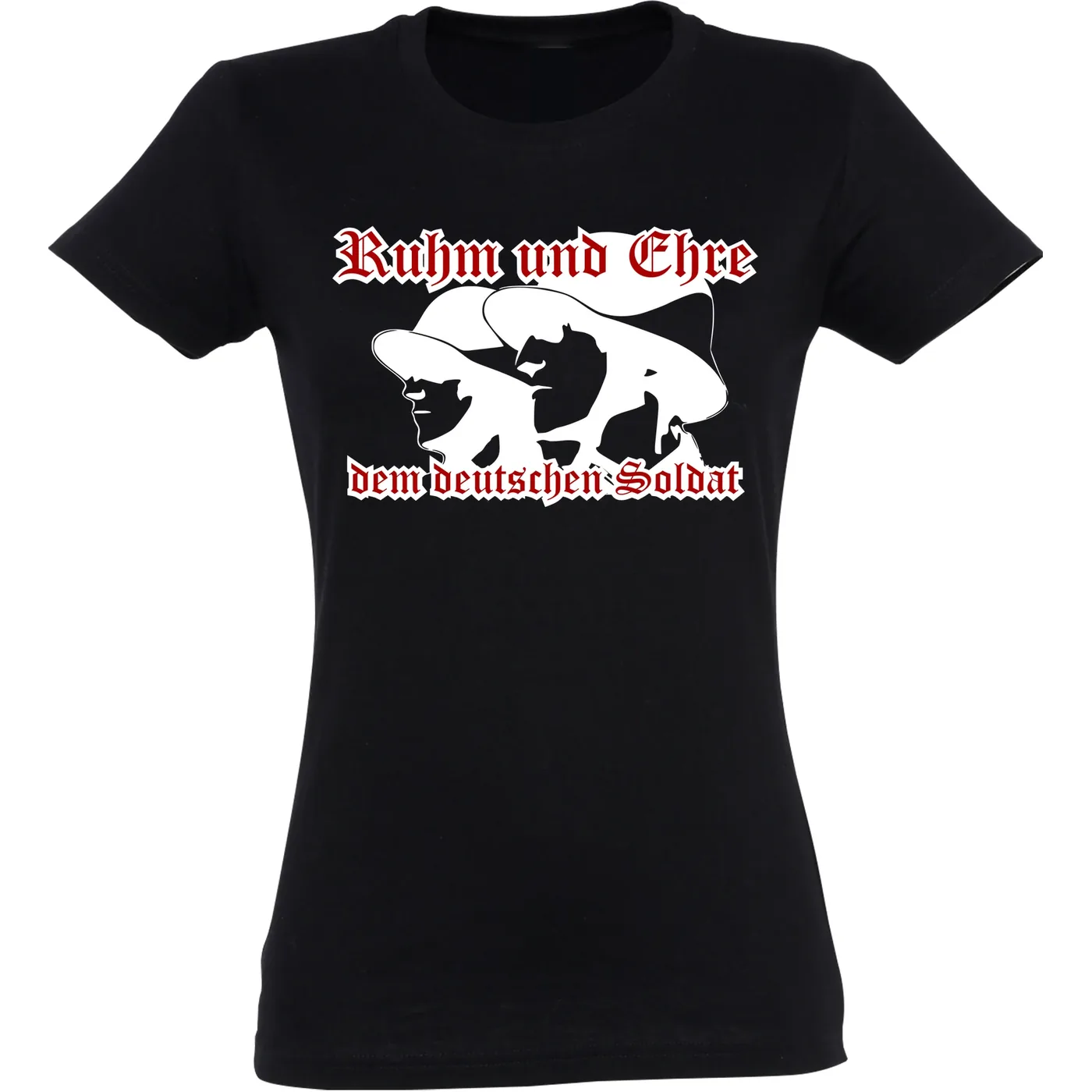 Damen T-Shirt - Ruhm und Ehre dem deutschen Soldat