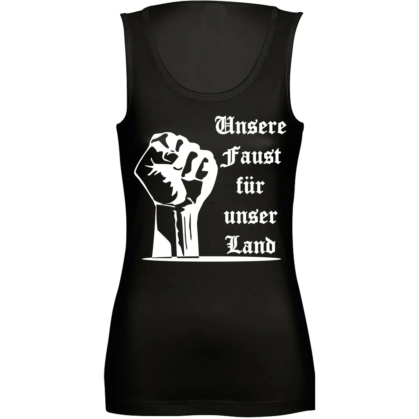 Damen Standard Top - Unsere Faust für unser Land