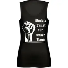 Damen Standard Top - Unsere Faust für unser Land - gewählte Variante