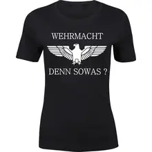 Damen Premium T-Shirt - Wehrmacht denn sowas Vorderseite