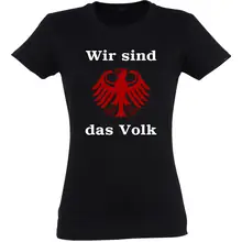 Damen T-Shirt - Wir sind das Volk - gewählte Variante