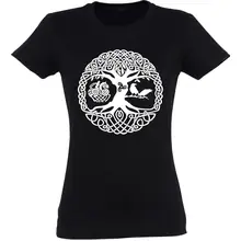 Damen T-Shirt - Lebensbaum Vorderseite