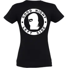 Damen T-Shirt - Good night left side Rückseite