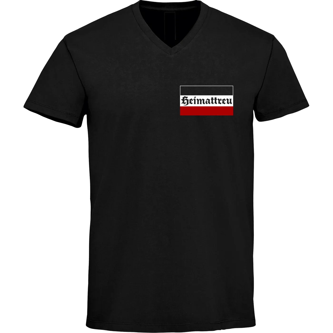 Herren V-Ausschnitt T-Shirt - Heimattreu