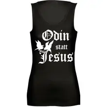 Damen Standard Top - Odin statt Jesus Vorderseite