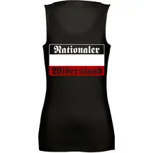 Damen Standard Top - Nationaler Widerstand Vorderseite