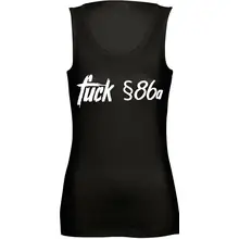 Damen Standard Top - Fuck 86a Vorderseite