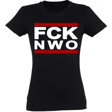 Damen T-Shirt - FCK NWO Vorderseite