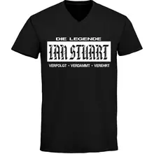 Herren V-Ausschnitt T-Shirt - Ian Stuart Vorderseite