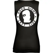 Damen Standard Top - Good night left side Rückseite