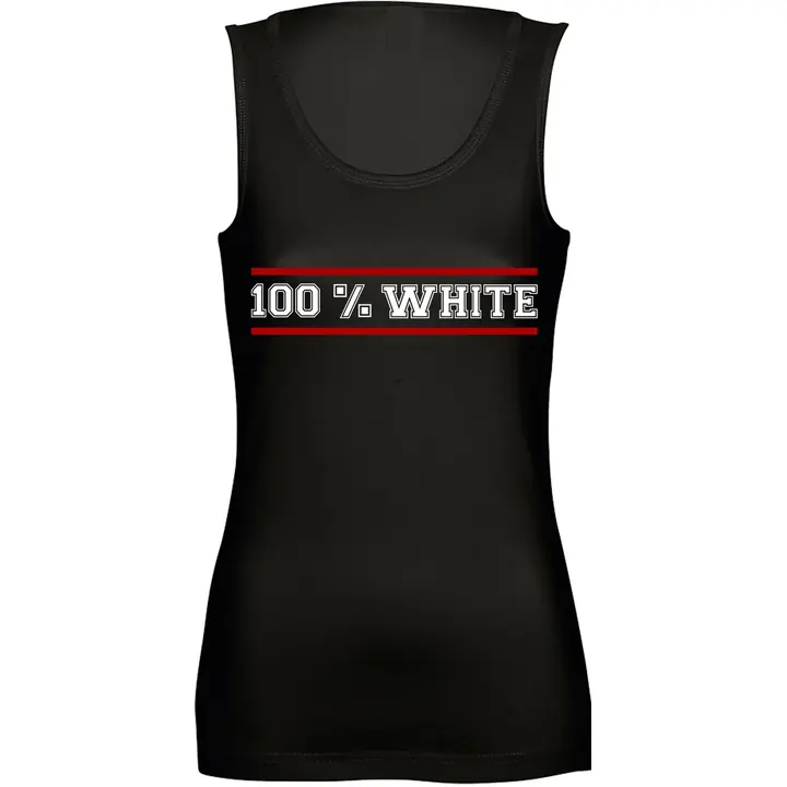 Damen Standard Top - 100% White