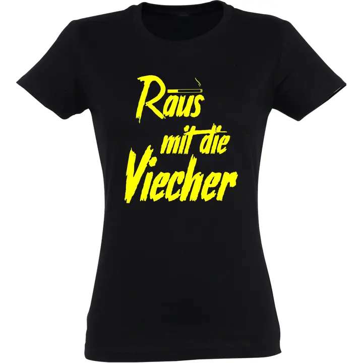 Damen T-Shirt - Raus mit die Viecher