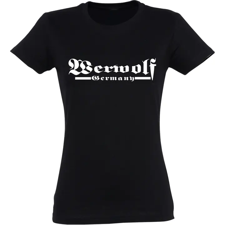Damen T-Shirt - Werwolf Germany ohne Wolf