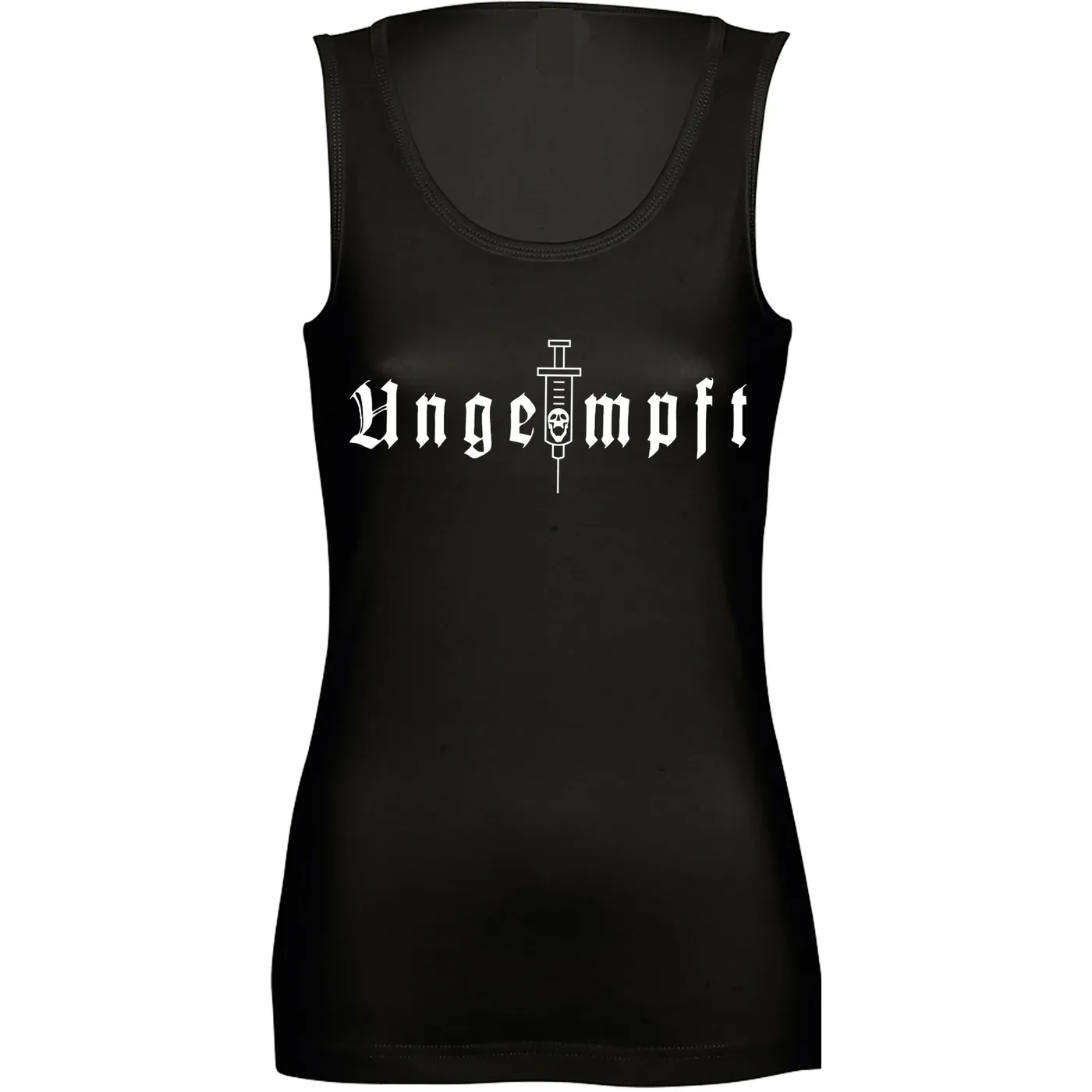 Damen Standard Top - Ungeimpft, Einfarbig
