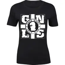 Damen Premium T-Shirt - GNLS, Kreuz Vorderseite