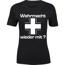 Damen Premium T-Shirt - Wehrmacht wieder mit Vorderseite