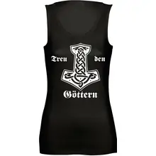 Damen Standard Top - Treu den Göttern Vorderseite