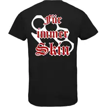 Herren V-Ausschnitt T-Shirt - Für immer Skin Rückseite