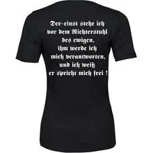 Damen Premium T-Shirt - Rudolf Hess Rückseite