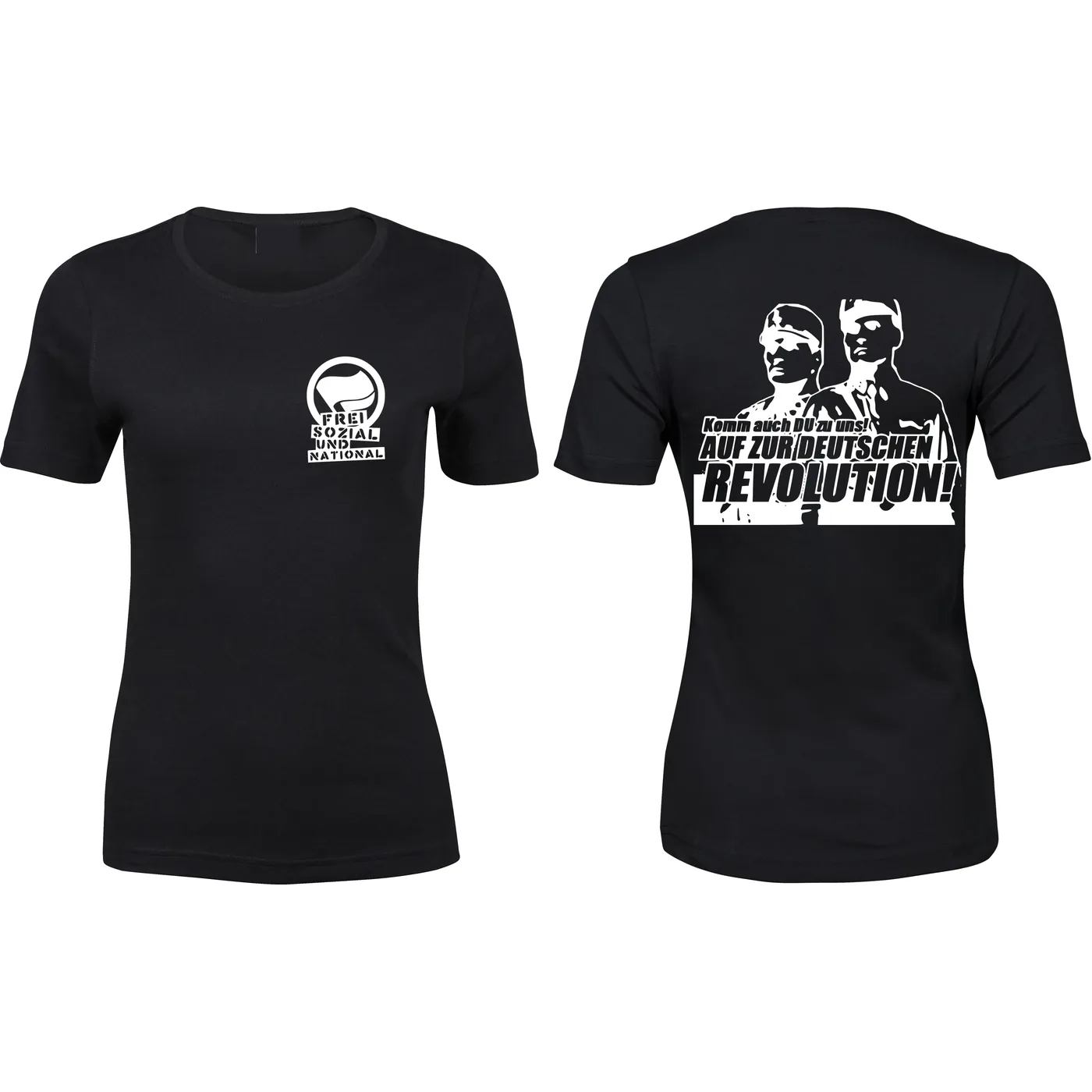 Damen Premium T-Shirt - Komm zur Revolution