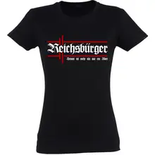 Damen T-Shirt - Reichsbürger, Heimat - gewählte Variante