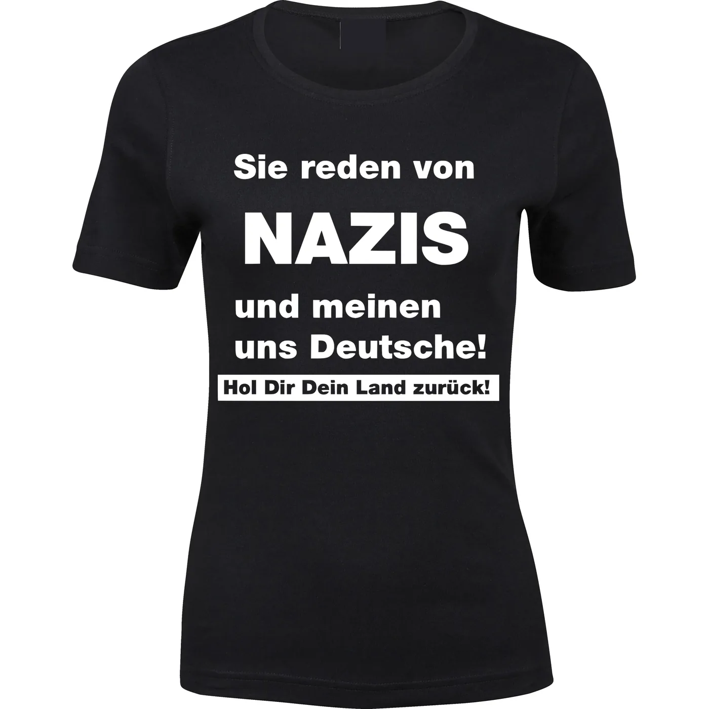 Damen Premium T-Shirt - Sie reden von Nazis