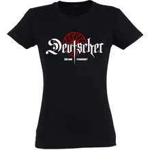 Damen T-Shirt - Deutscher, zäh und standhaft - gewählte Variante