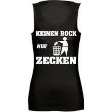 Damen Standard Top - Keinen Bock auf Zecken Vorderseite