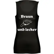 Damen Standard Top - Braun und lecker - gewählte Variante